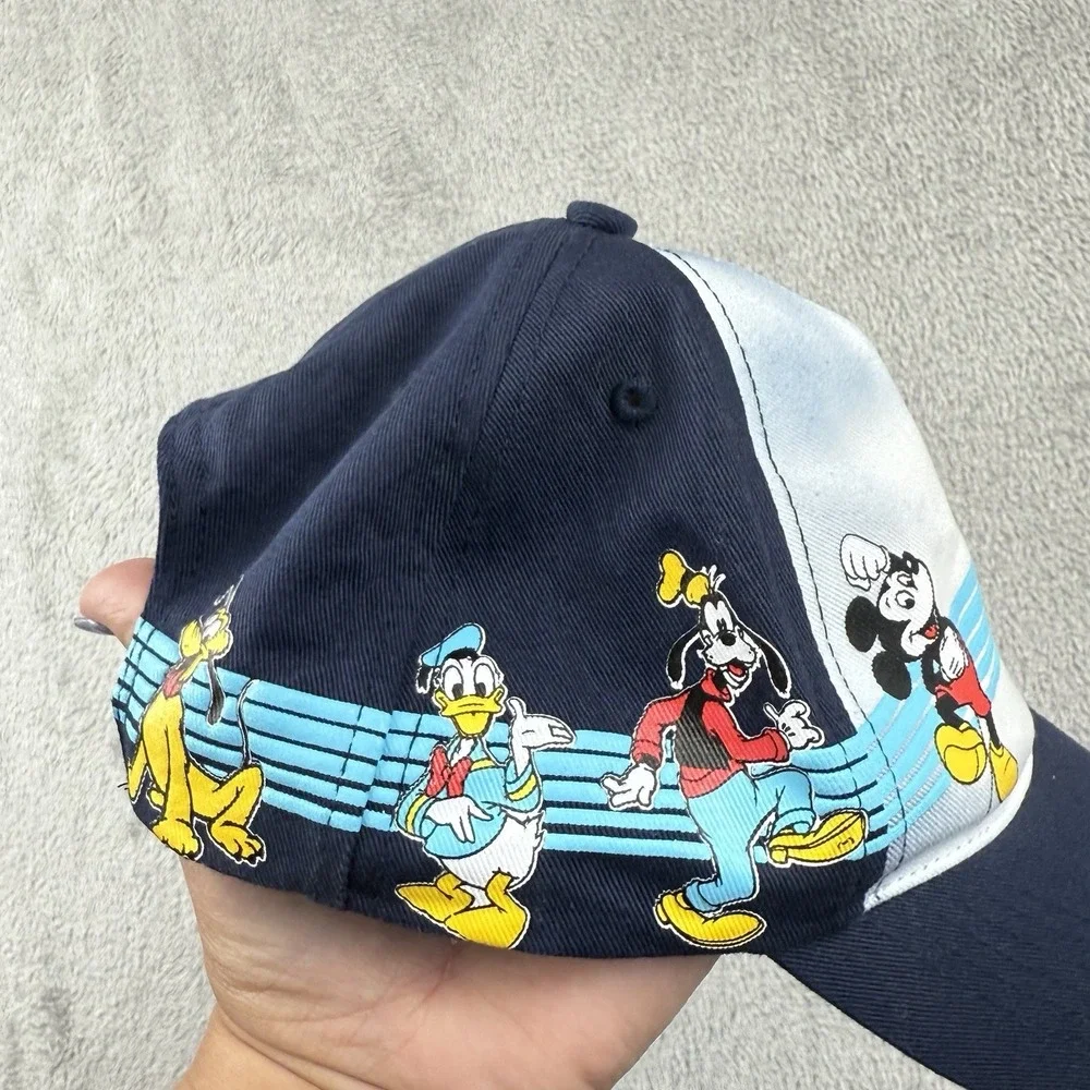 Walt Disney World Hat Youth Mickey & Friends Retro Castle Baseball Cap Snapback‎